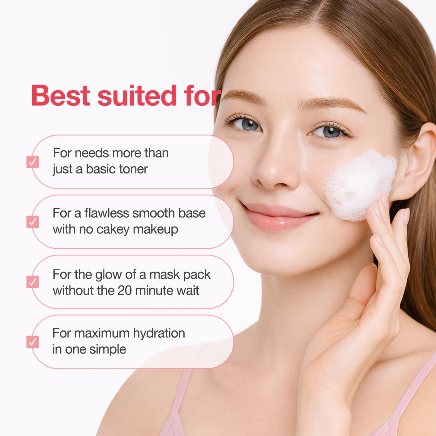 Quick & Deep Bubble Serum - 3-in-1 Collagen Skincare Formula for Radiant Skin | Hydrating Micro-Bubble, 3.28 fl oz