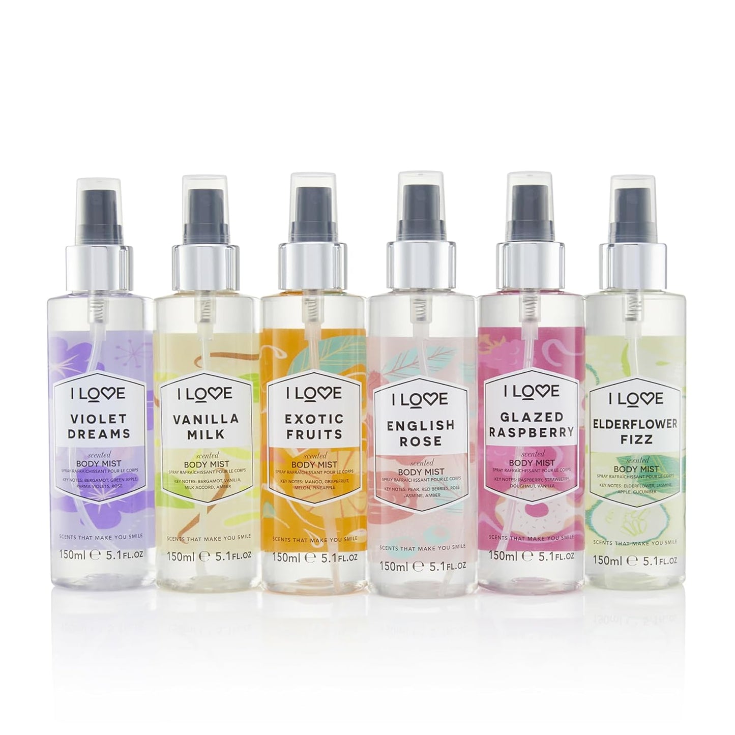 Violet Dreams Body Mist - Long Lasting, Fast Drying, Non-Sticky | 150ml for Her