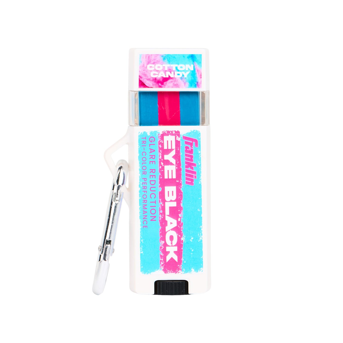 Franklin Sports Eye Black Stick - Baseball Softball + Football Eye Black for Kids + Adults - Sun Glare Reduction - Pink/Blue