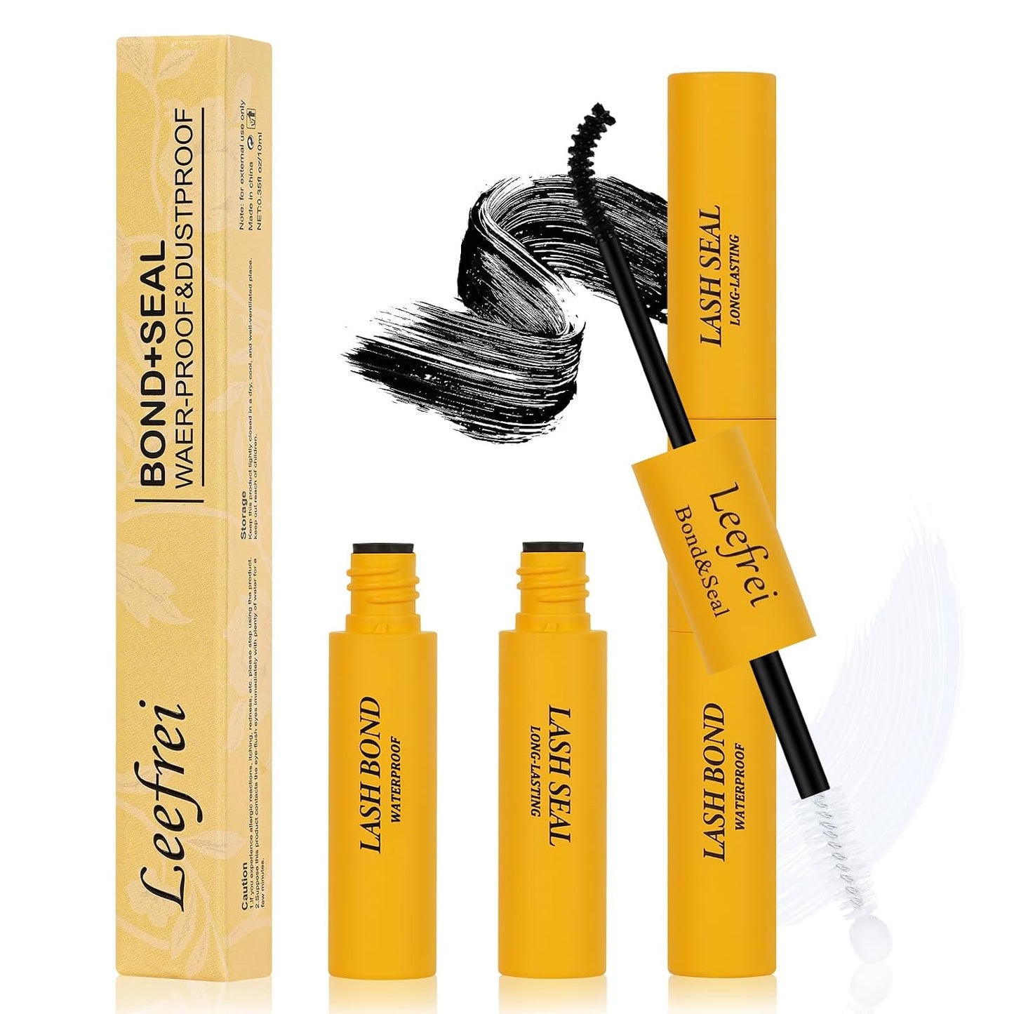 Eyelash Glue Remover for Cluster Lashes - Quick Dissolving & Gentle 5ML Formula | Deep Cleaning for Easy At-Home Use