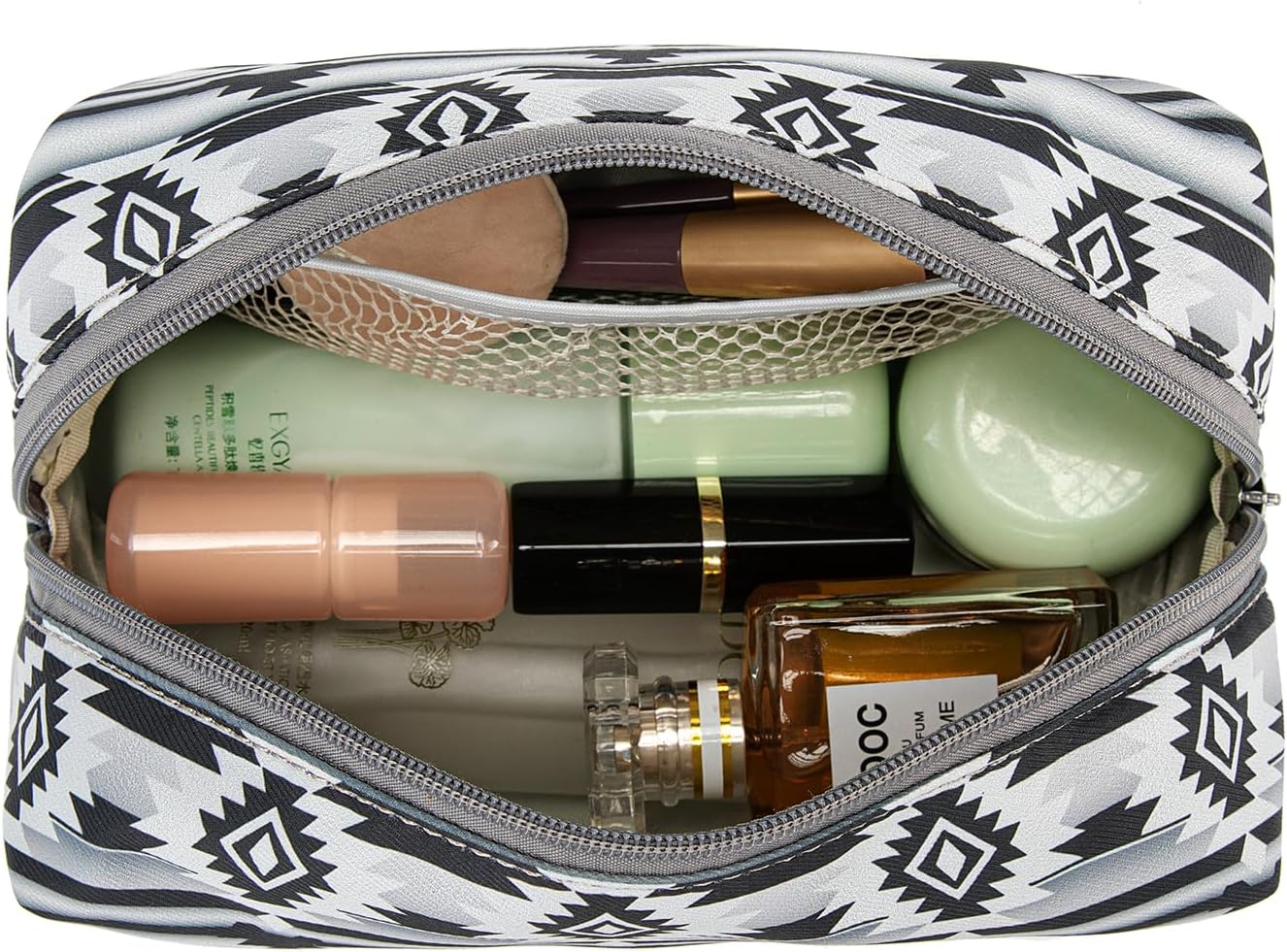 Travel Makeup Bag - Portable Cosmetic Pouch for Women | Large Capacity Toiletry Organizer