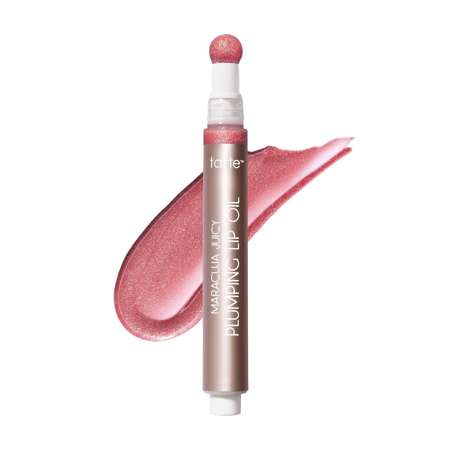 Tarte Maracuja Juicy Plumping Lip Oil - Hydrating Lip Plumper with Hyaluronic Acid & Vitamin E | Vegan & Cruelty-Free