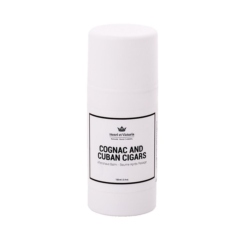 HENRI ET VICTORIA After Shave Balm for Men | Post Shave Balm - | Made by Skilled Artisans | Prevents and Cures Razor Burns | 3,4 oz