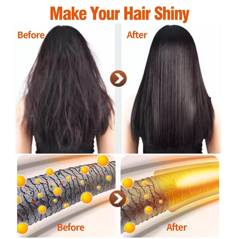 Keratin Hair Mask - Deep Conditioning Treatment for Dry, Damaged Hair | 250g Natural Hydrating Formula
