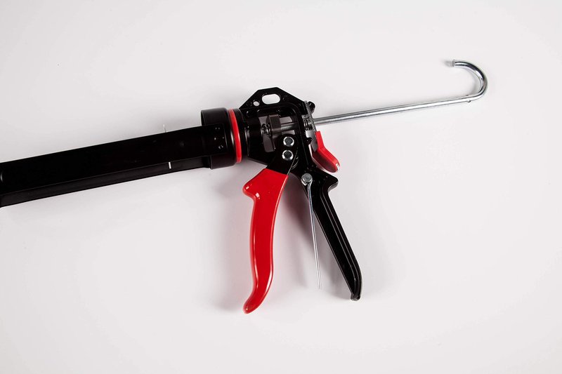 Red Devil 3989 9" Extreme Duty Caulk Gun - Hand Caulking Gun - Thrust Ratio 26:1,Black