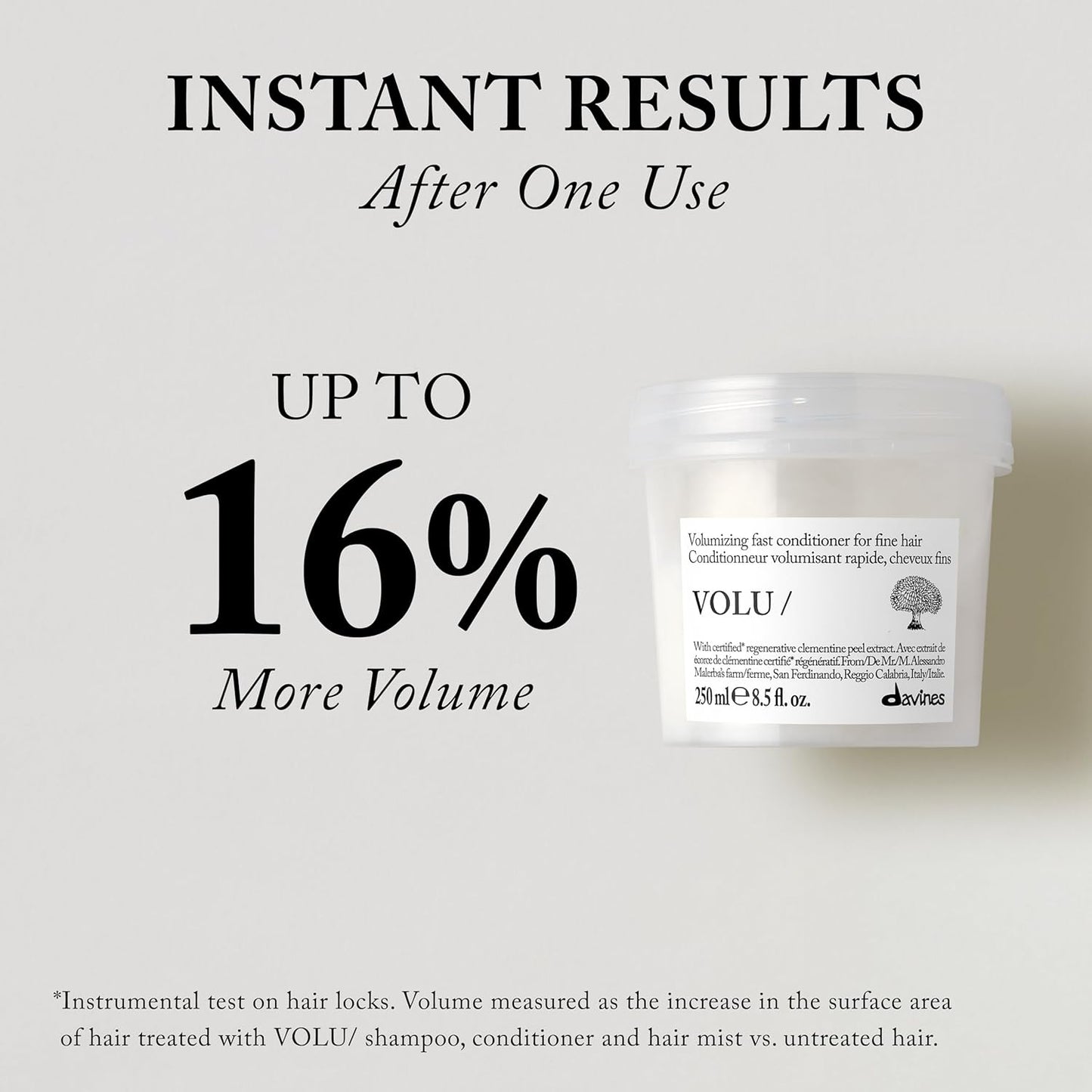 Davines Volumizing Conditioner for Fine Hair - 8.5 Fl Oz | Lightweight Formula for Volume
