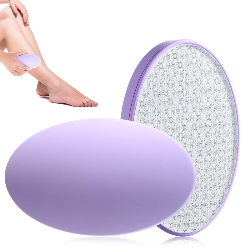 Ptwola Reusable Crystal Hair Eraser Hair Remover Stone for Women Men Portable Body Shaver Device Comfort Effortless Epilator Tool for Legs Back Arms Travel Home Beauty Accessories