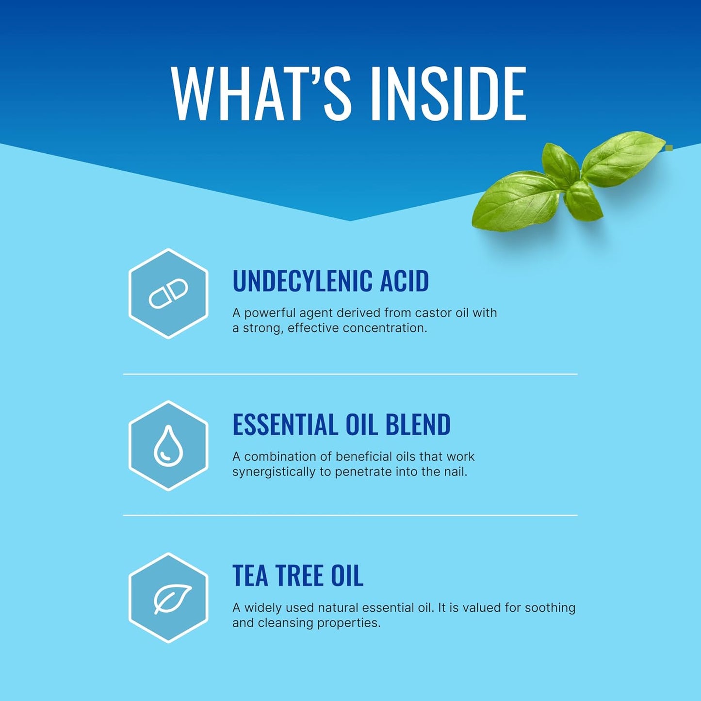 Fungix Extra Strength Serum | Undecylenic Acid & Tea Tree Oil for Healthy Nails - Easy Application - 1 Pack