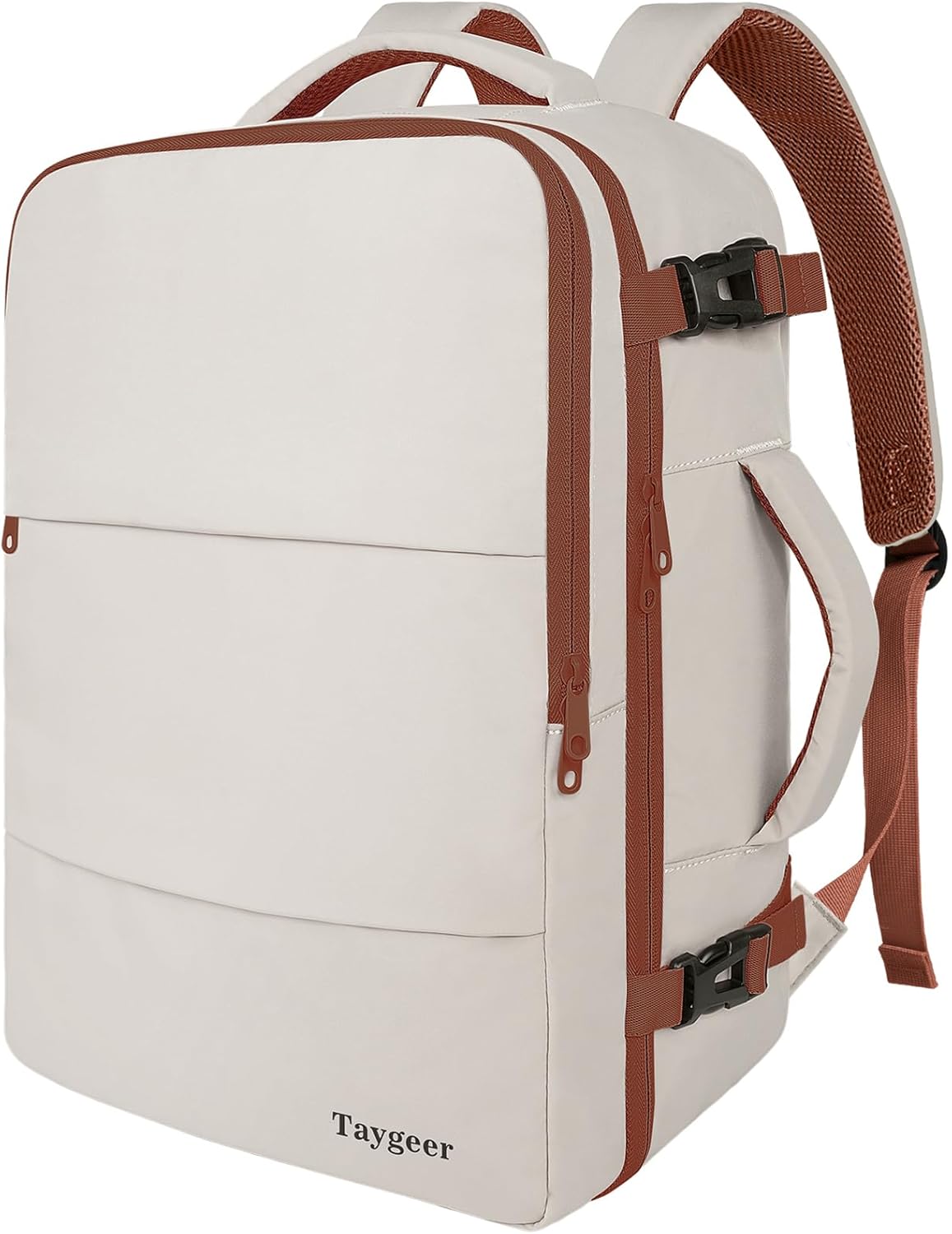 Travel Backpack for Women - TSA-Approved 15.6" Laptop Bag with Water Bottle Pocket & Shoe Pouch | Pink Casual Daypack for Business & Hiking