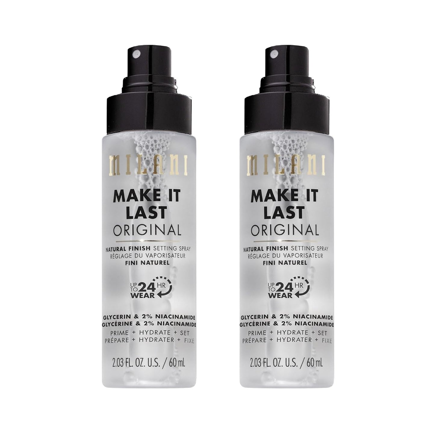 Milani Make It Last Setting Spray & Primer - Hydrating 3-in-1 Formula | 2.03 Fl. Oz