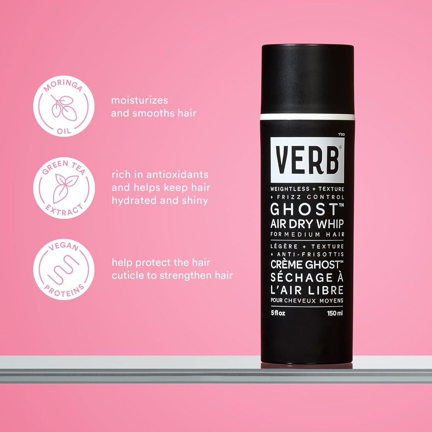 VERB Ghost Discovery Kit - Weightless Shine & Frizz Control | Travel-Sized Essentials