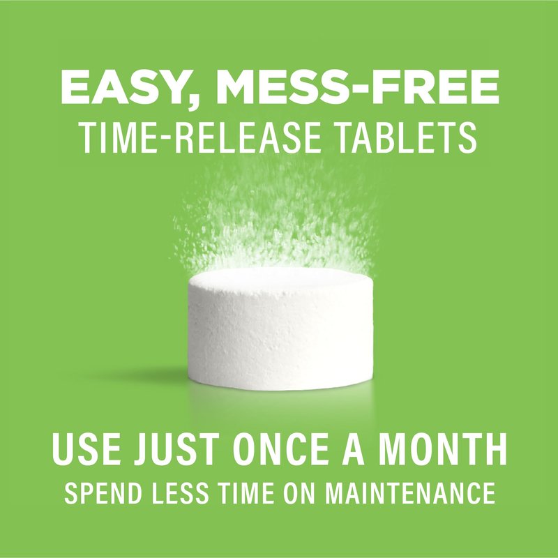 Affresh Washing Machine Cleaner, Helps Power Away Odor Causing Bacteria & Grime Deep Inside Pump, Valve & Hoses, 6 Time Release Tablets, 6 Month Supply