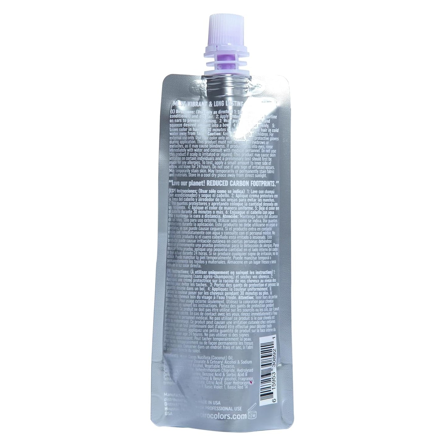 Premium Natural Semi-Permanent Hair Color - Pastel Lavender (4oz) | IROIRO