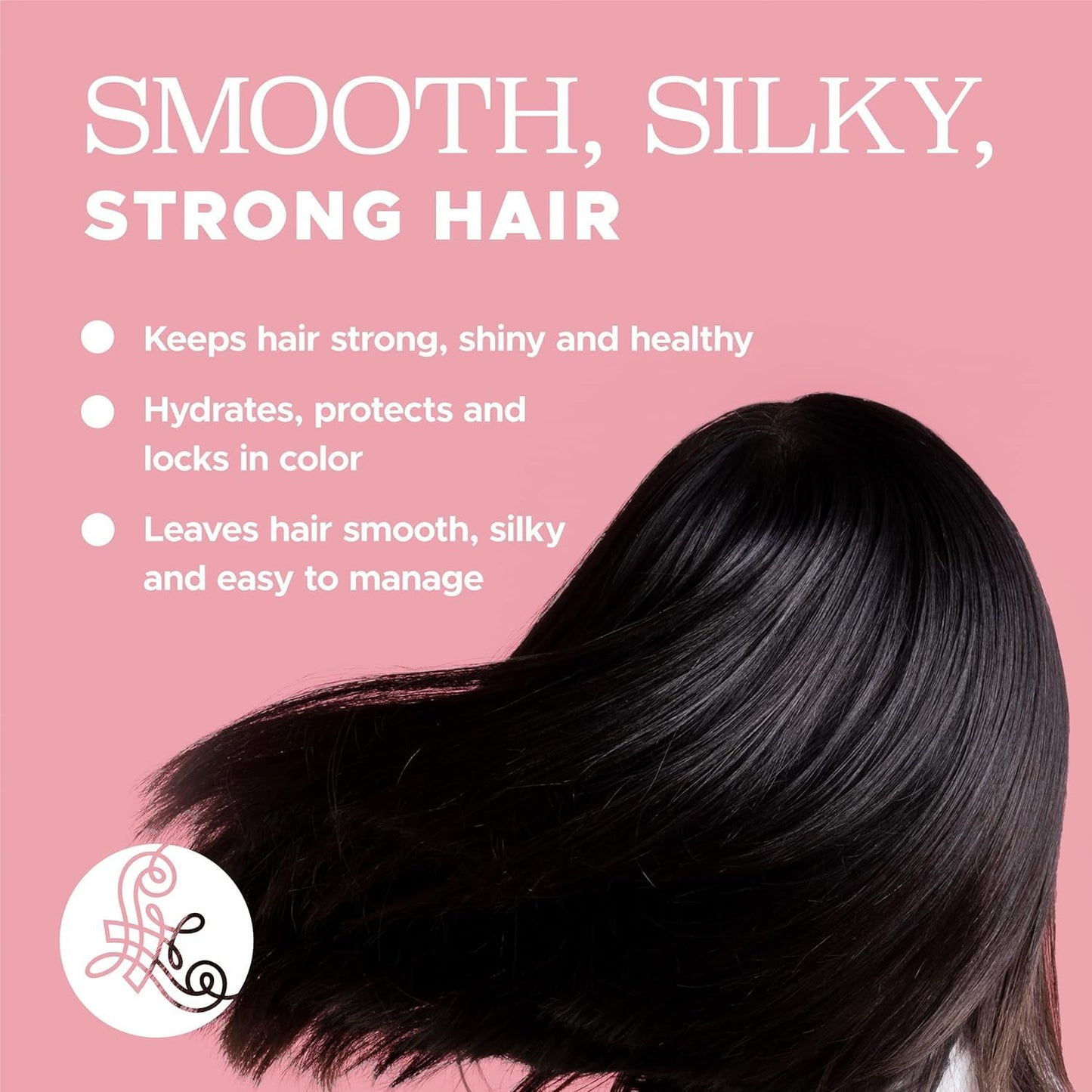 Luseta Keratin Shampoo & Conditioner Set | Color Safe Treatment for Damaged Hair - 2 x 16.9 Oz