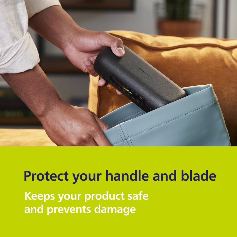 Philips Norelco OneBlade Travel Case, Perfect When On The Go, Prevents Damage, Compatible with QP27XX, QP28XX and QP6XXX, Model QP401/90