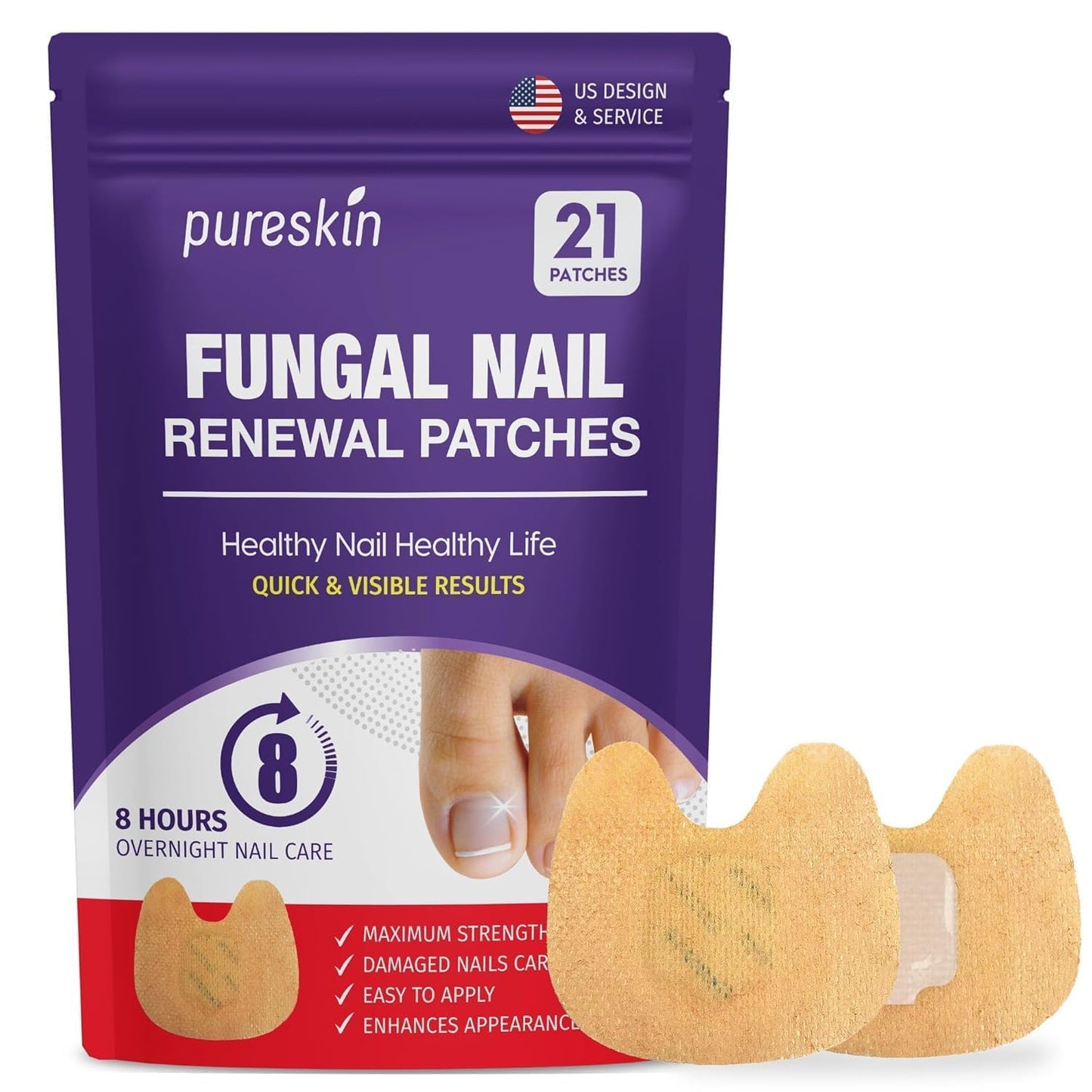 Toenail Fungus Treatment Kit - Extra Strength Fungal Nail Renewal with 25% Undecylenic Acid | 1 Oz Nail Repair Liquid & File