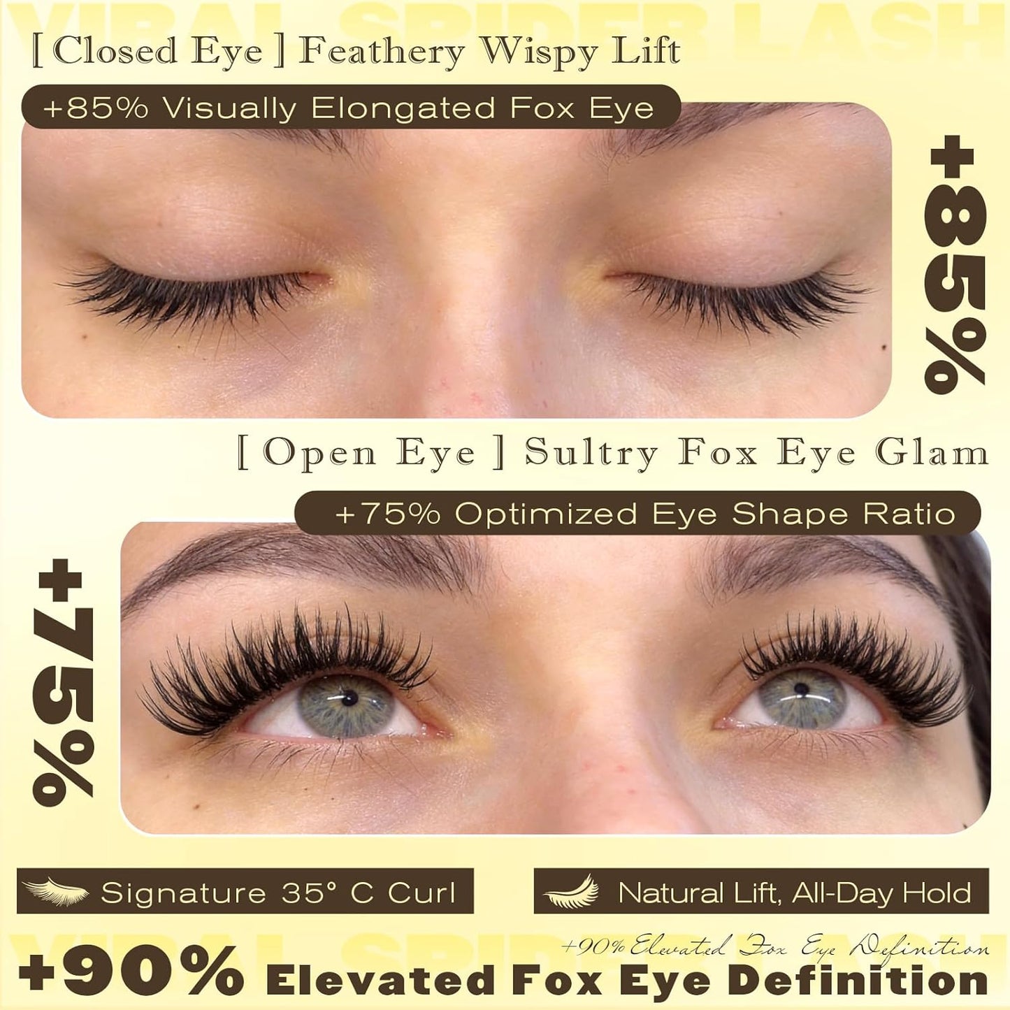 Natural Lash Clusters Kit - Wispy Eyelash Extensions with Invisible Band | 10-16mm C Curl, DIY Set with Bond & Tweezers