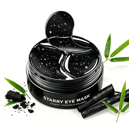 Under Eye Patches (60PCS), Parches Para Ojeras, Moisturizing Eye Patches for Puffy Eyes and Dark Circles, Collagen Eye Patches, Bamboo Charcoal Eye Mask, Hydrating, Reduce Wrinkles and Fine Lines