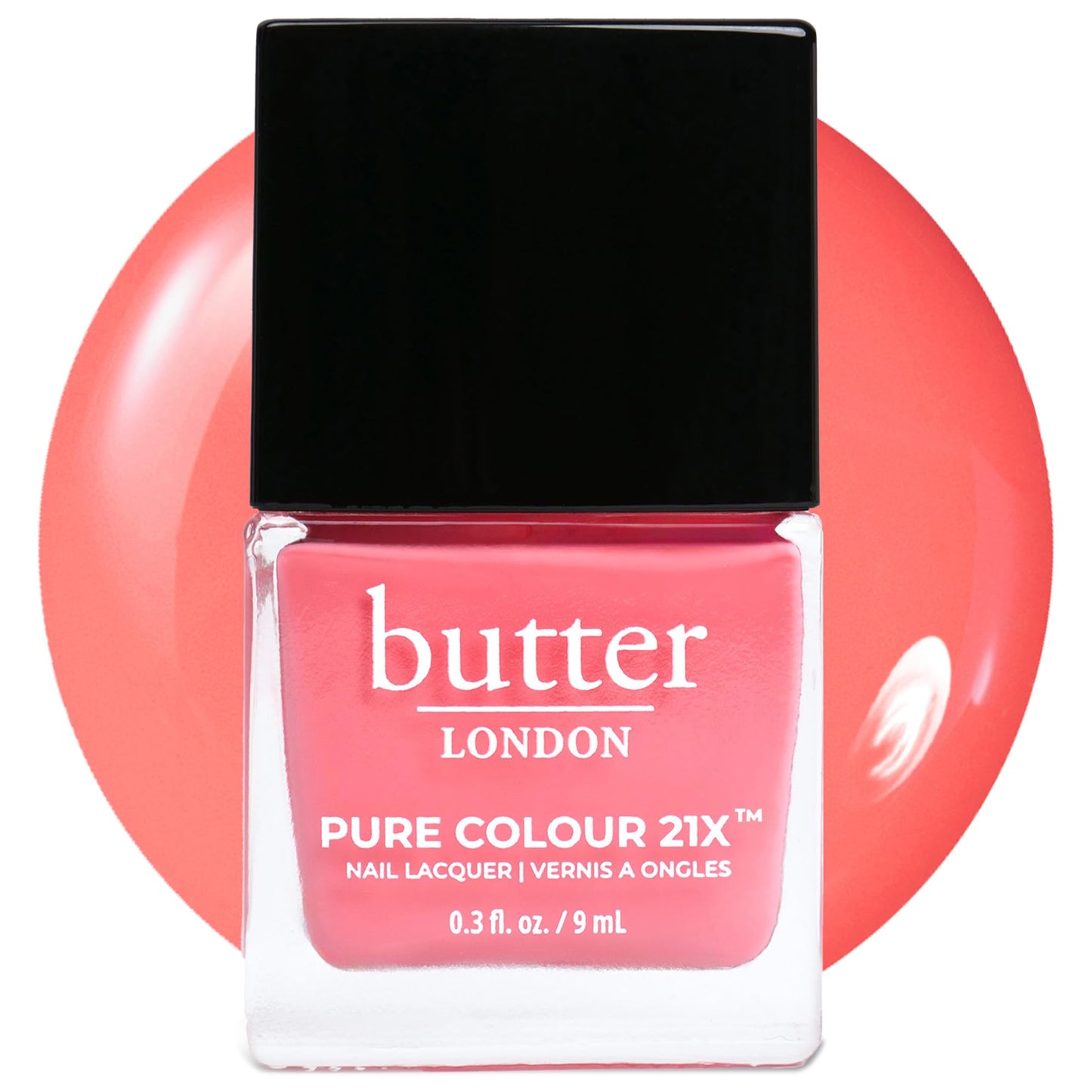 butter LONDON PC21X Nail Lacquer Polish, Trout Pout - Fast-Drying, Long Lasting Gel-Like Finish & Chip-Resistant Nail Lacquer Helps Protects & Strengthens Nails - Vegan & Cruelty-Free
