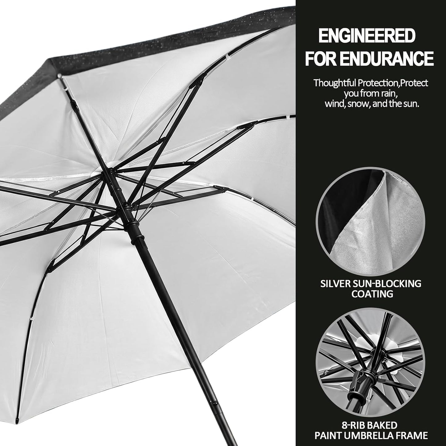 Wine Bottle Umbrella - Compact Windproof UV-Blocking Design | Waterproof & Lightweight Gift for Rain or Sun