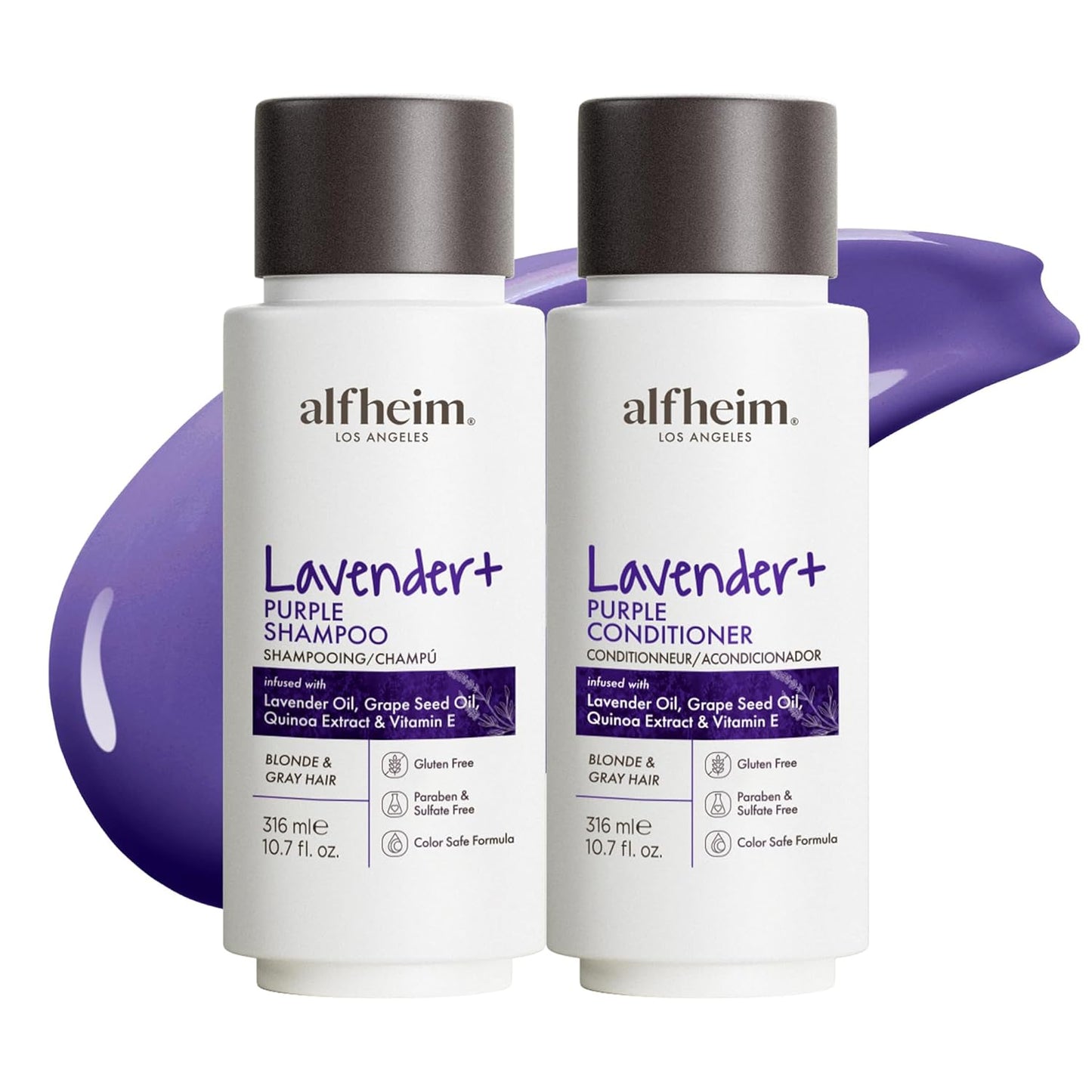 Rosemary+ Purifying Shampoo & Conditioner Set - Balancing Care for Oily & Fine Hair | 18 oz x2