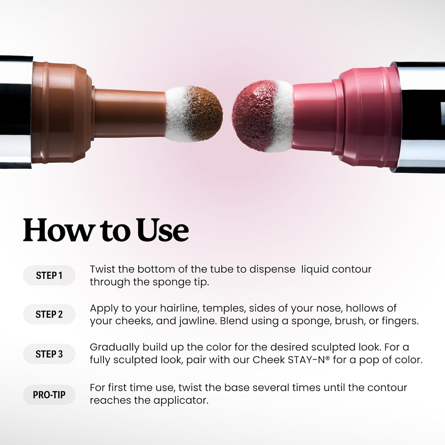 Liquid Contour Bronzer Cream - Long-Lasting, Blendable & Lightweight Formula | Vegan & Cruelty-Free