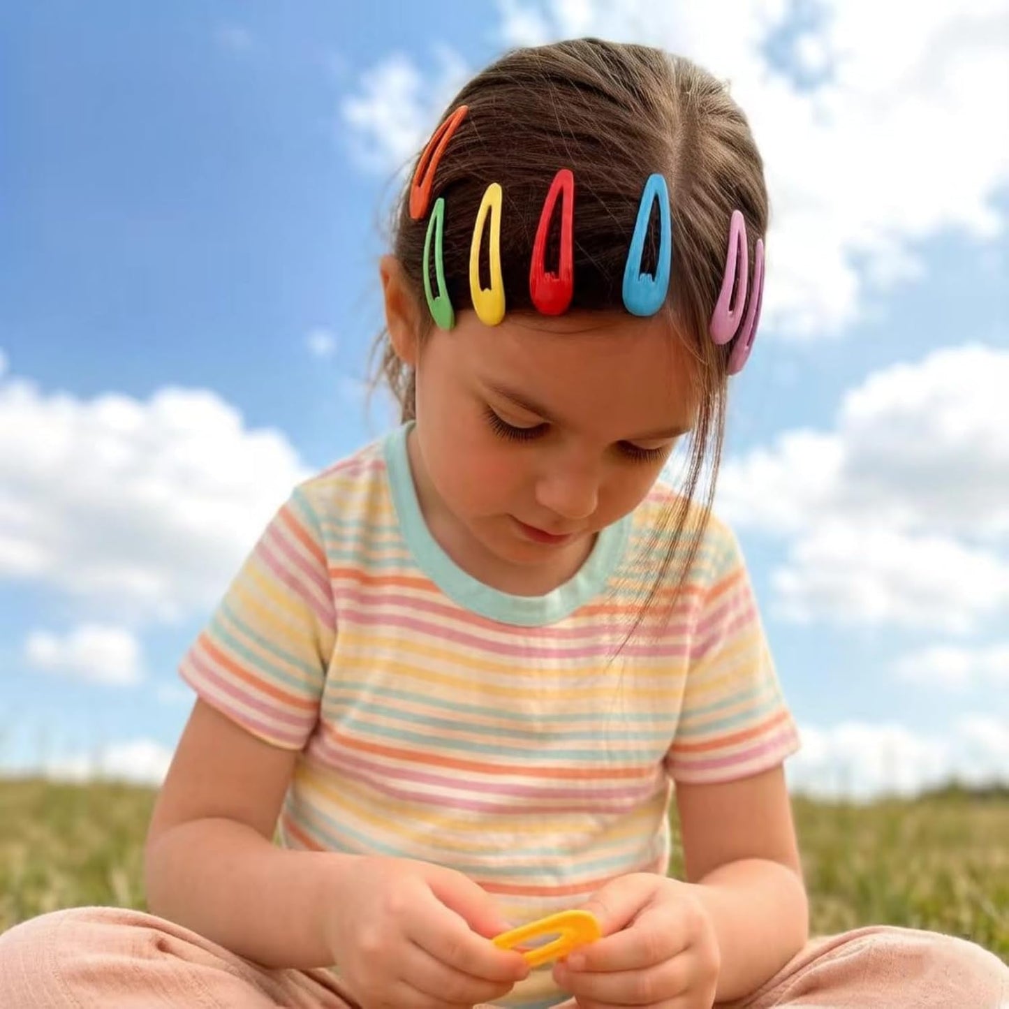 Small Hair Rubber Bands - 2000 Pcs in 32 Colors with 18 Styling Tools | Mini Elastic Hair Ties for Kids & Toddlers
