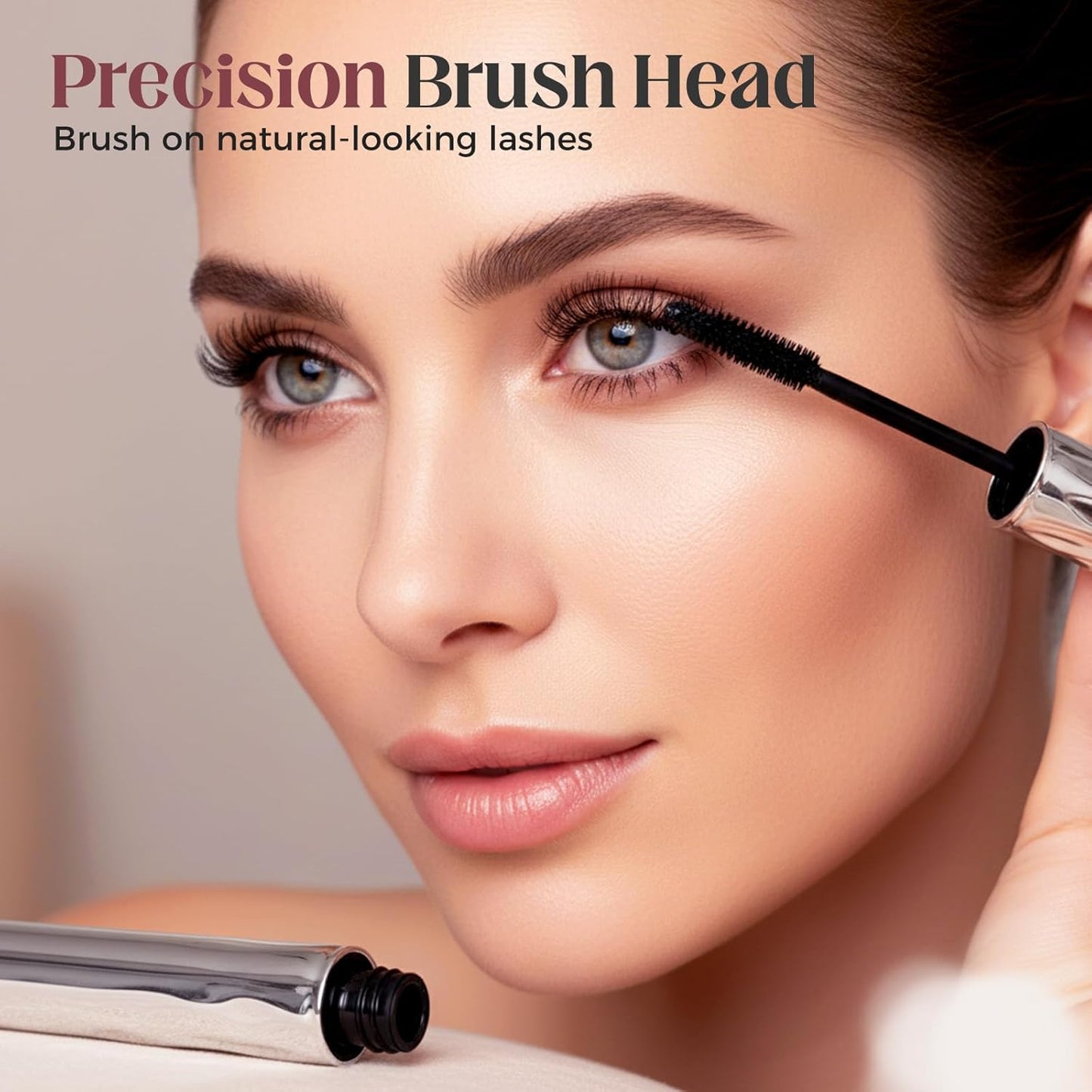 Mature Women's Mascara - Volume & Length for Thinning Lashes | Waterproof Long Wear in Black