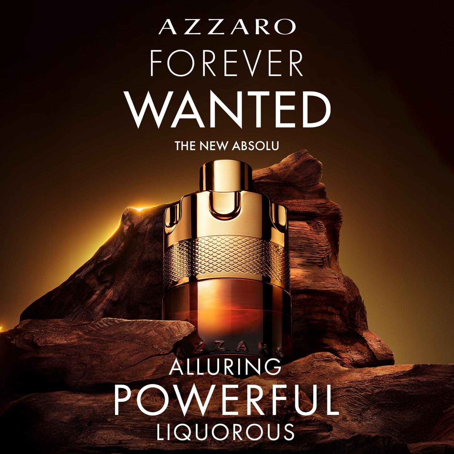 Azzaro Forever Wanted Absolu - Cologne for Men - With Incense Essence, Whisky Accord & Vanilla - Long Lasting - Luxury Perfume for Men - 3.4 Fl Oz