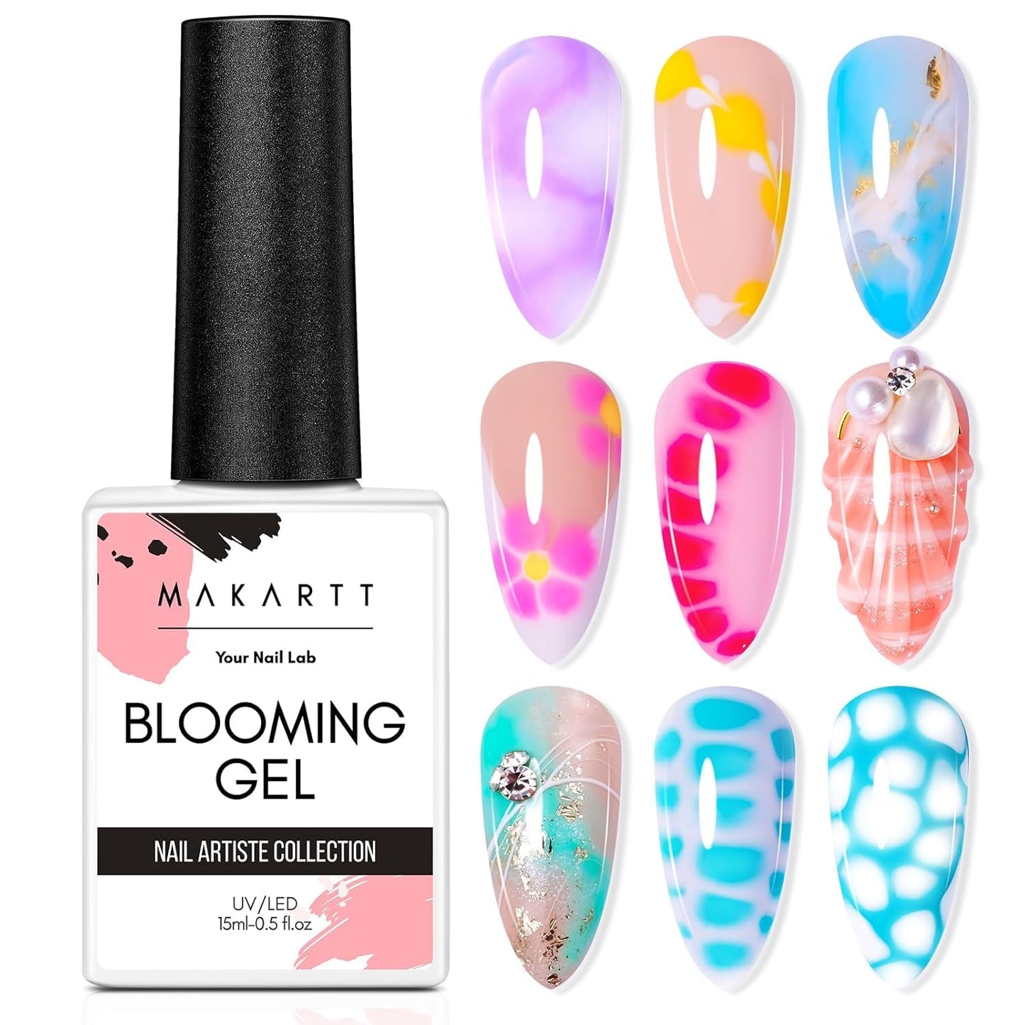 Rainbow Cat Eye Gel Nail Polish - 9D Holographic Glitter Soak Off UV/LED Gel for Stunning Nail Art | 10ml