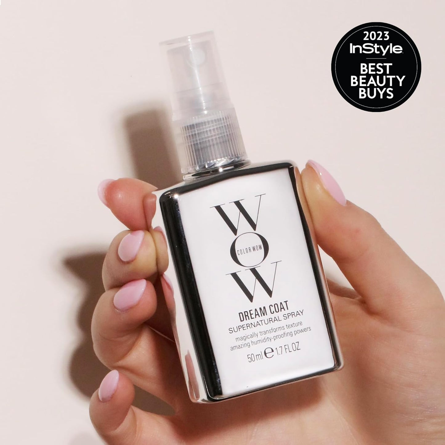 COLOR WOW Dream Coat Supernatural Spray - Frizz-Free, Shiny Hair | Award-Winning Anti-Humidity Treatment