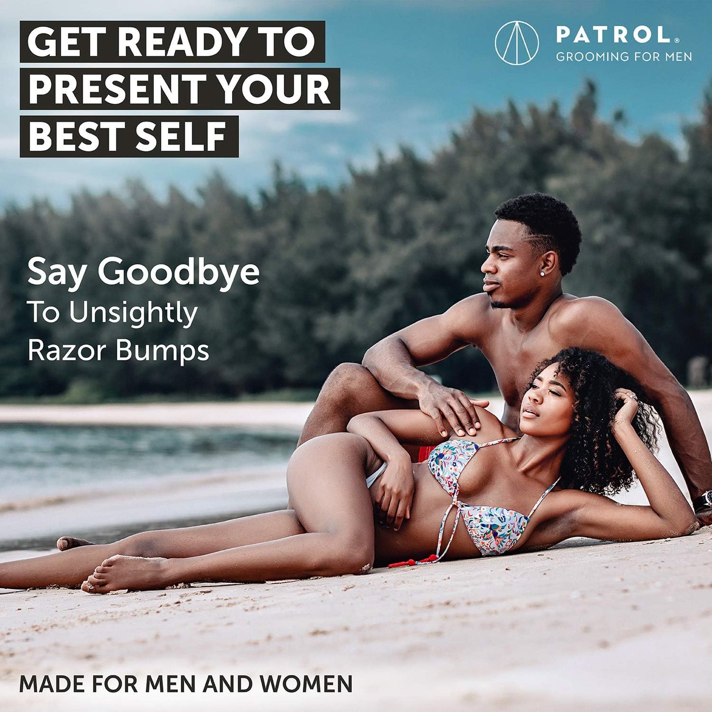 Bump Patrol Original Formula Aftershave Treatment Serum – Razor Bump Stopper and Ingrown Hair Treatment for Men and Women, Ingrown Hair Serum with Salicylic Acid - 4 oz (Pack of 2)