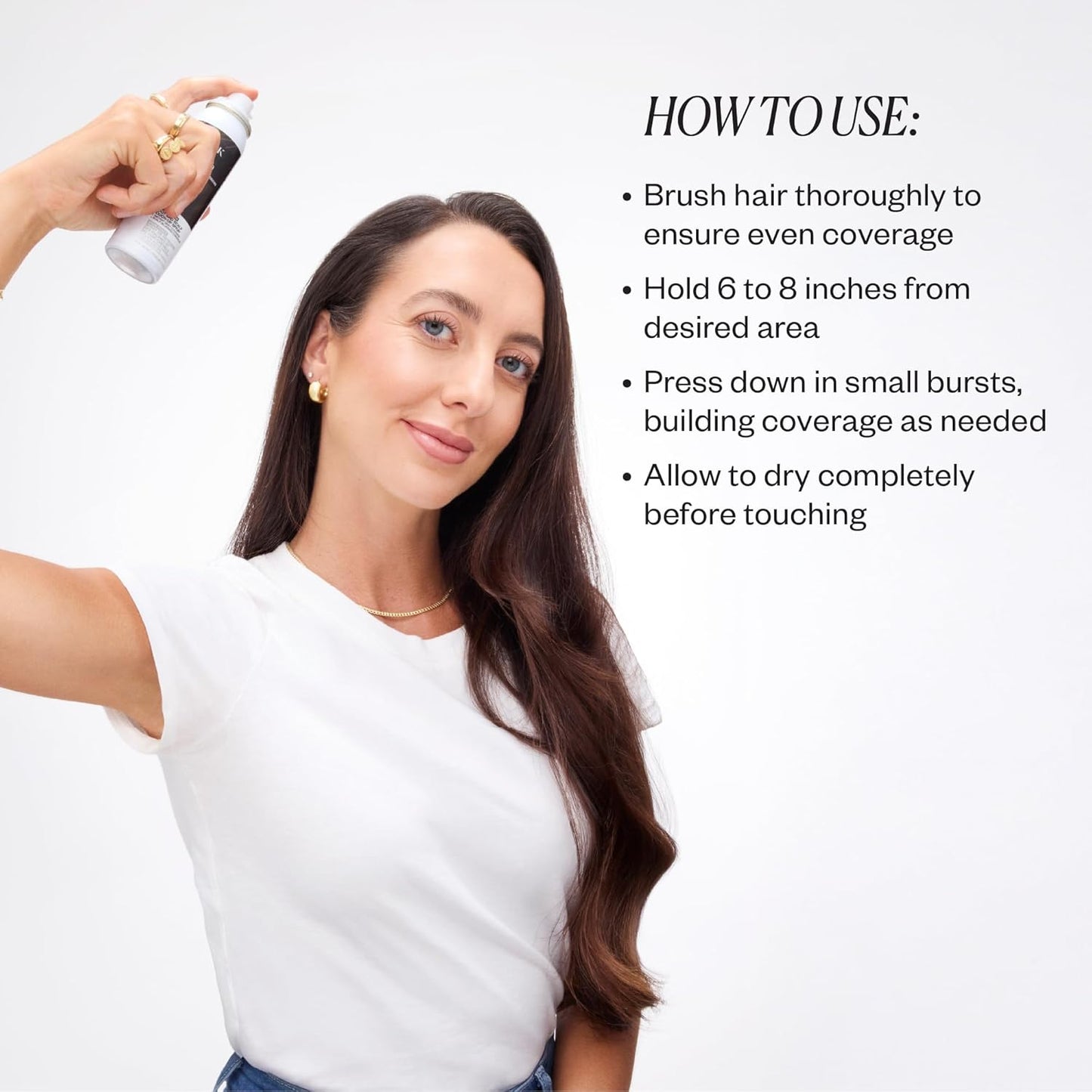 IGK NEVER MISS Root & Scalp Touch-Up Spray - Dark Blonde | Temporary Gray Coverage & Hair Thickening | Waterproof & Sweat-Resistant | 2oz