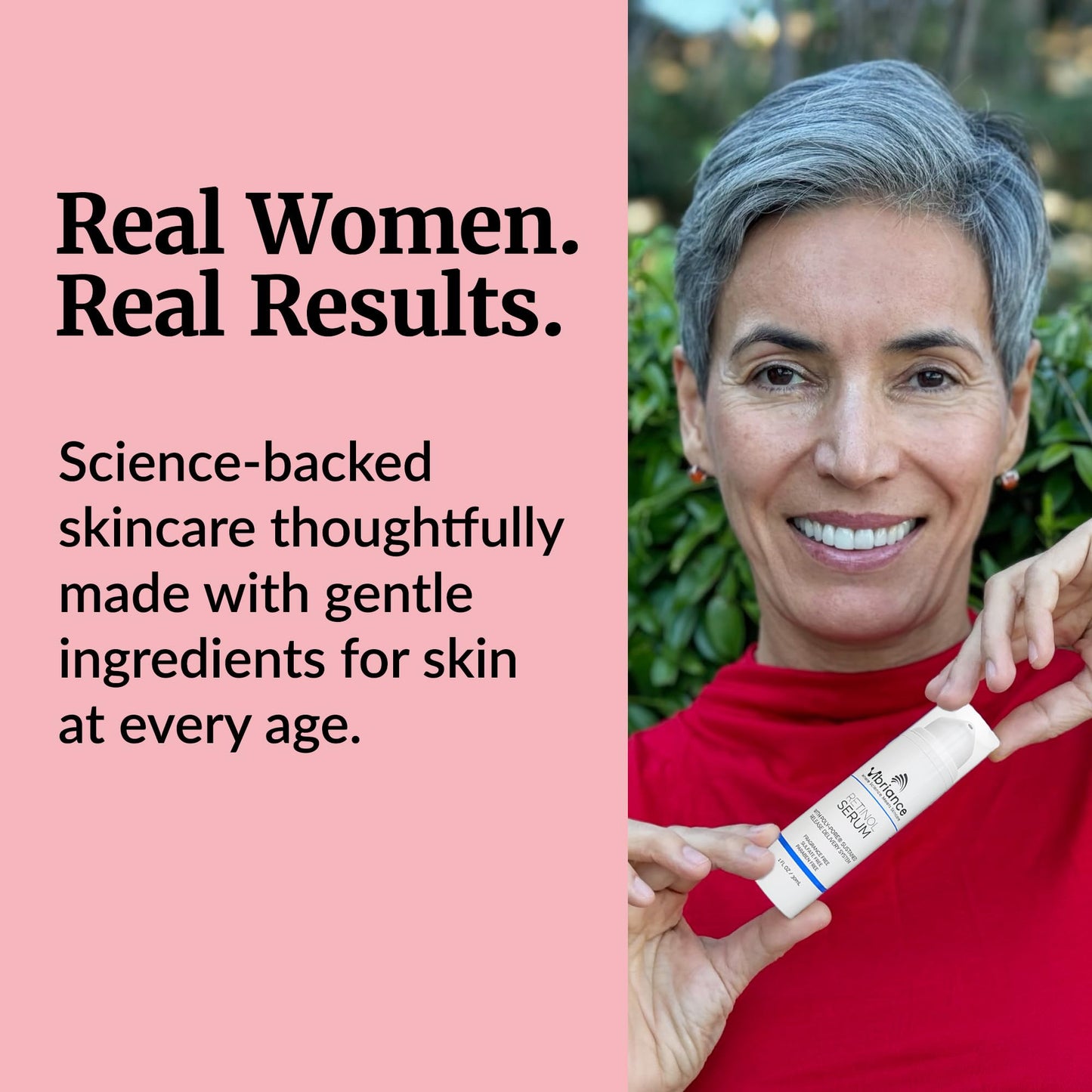 Vibriance Retinol Serum for Face - Reduces Appearance of Deep Wrinkles and Large Pores, Enhances Tone, Improves Complexion - Sensitive, Mature Skin Night Cream - 1 fl oz