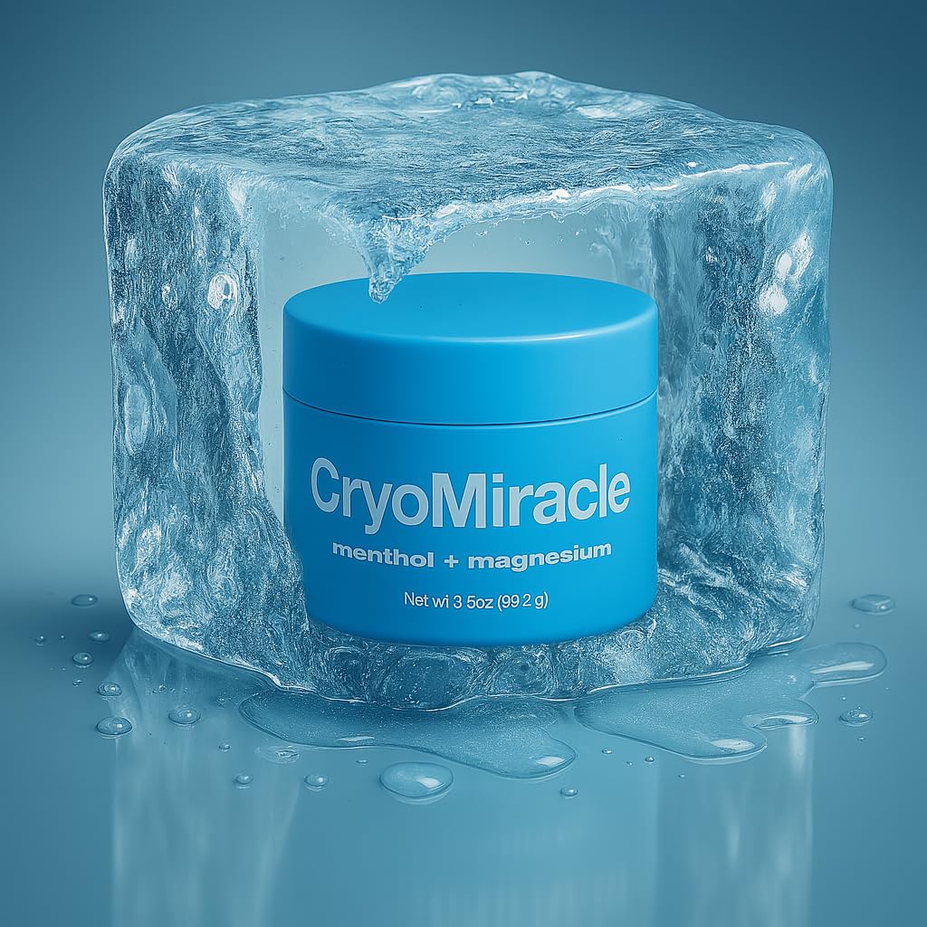 CryoMiracle Menthol + Magnesium Cream Cooling Relief