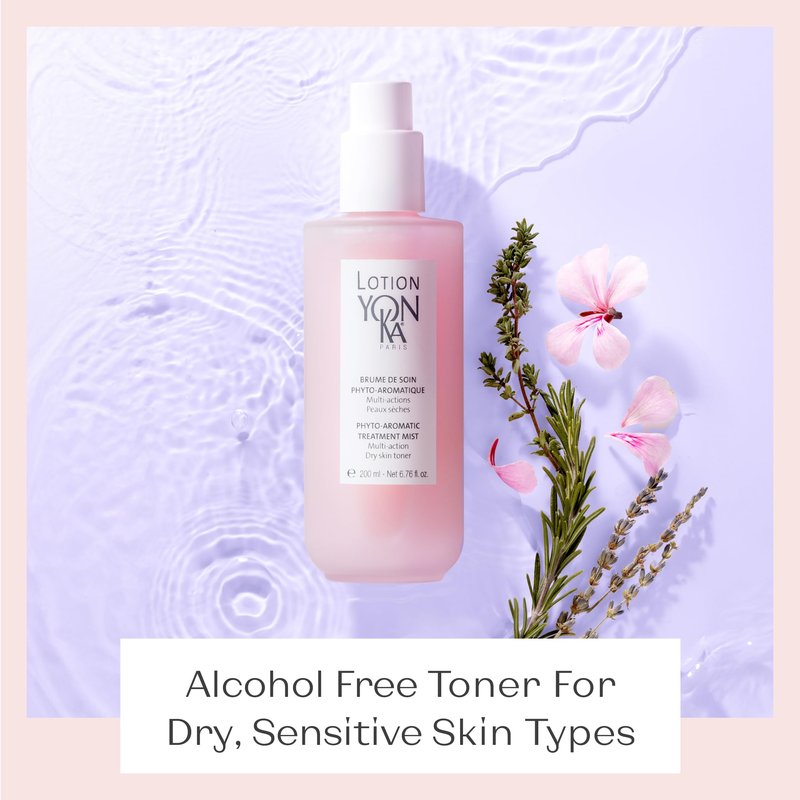 Yon-Ka PS Hydrating Face Toner | Calming Daily Face Mist with Botanical Plant Extracts for Dry & Sensitive Skin | Minimizes Pores and Treats Redness | Alcohol-Free and Paraben-Free | 6.76 oz