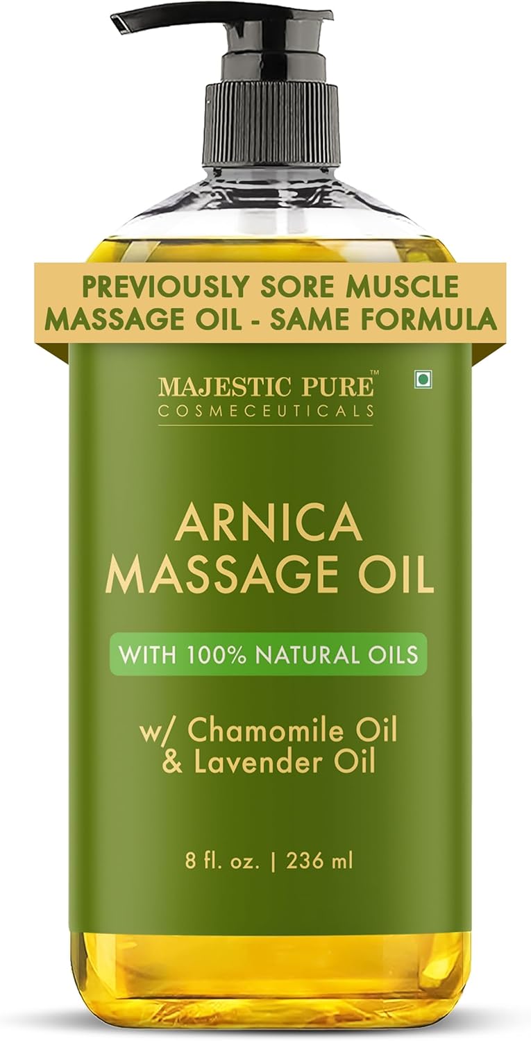 Firming Body Massage Oil - Smooth Cellulite & Improve Skin Texture - Natural Oils with Collagen | 8 fl oz