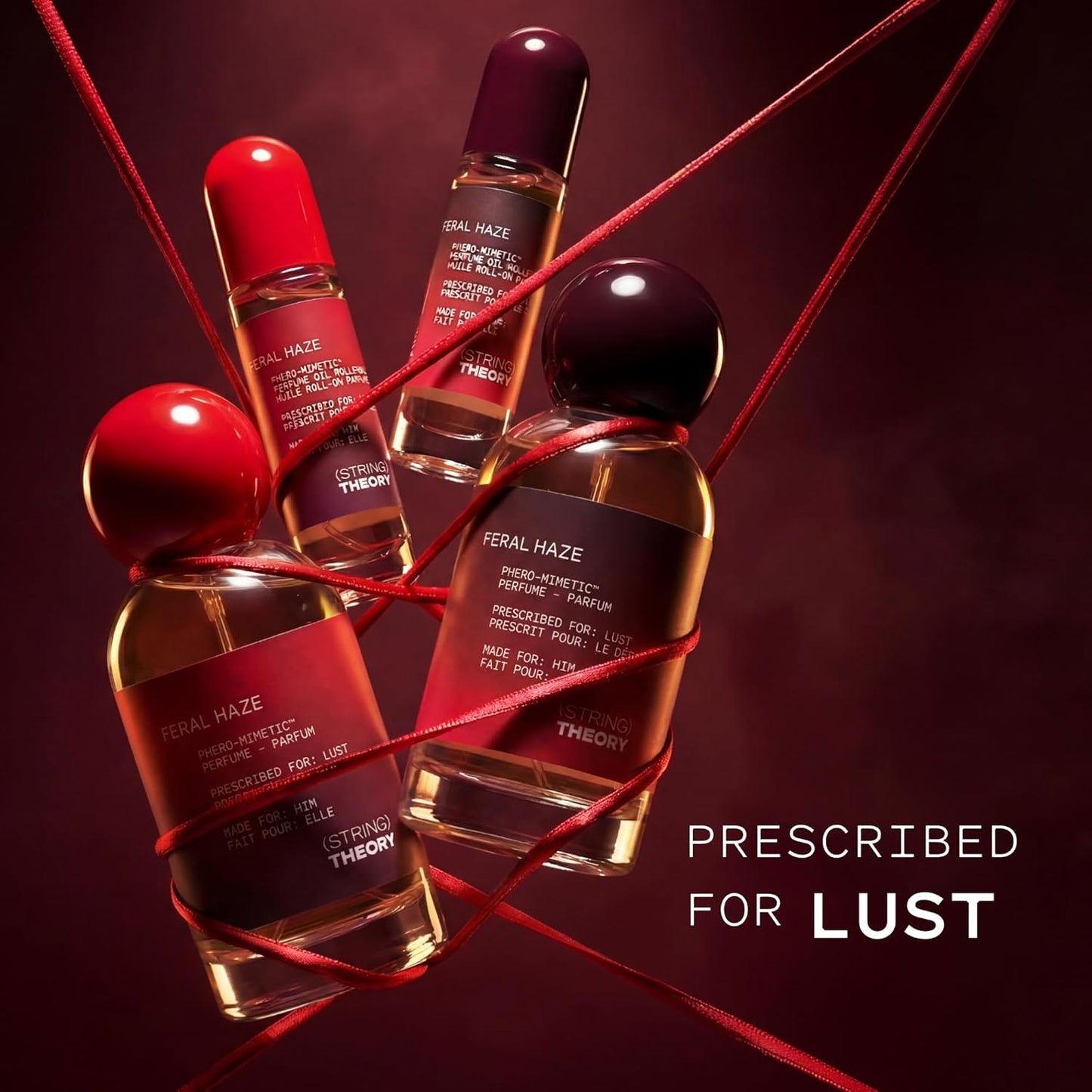 Pheromone Perfume Set for Him & Her - Long Lasting Attraction Fragrance Bundle | Natural Scent Enhancer, Date Night Gift Set