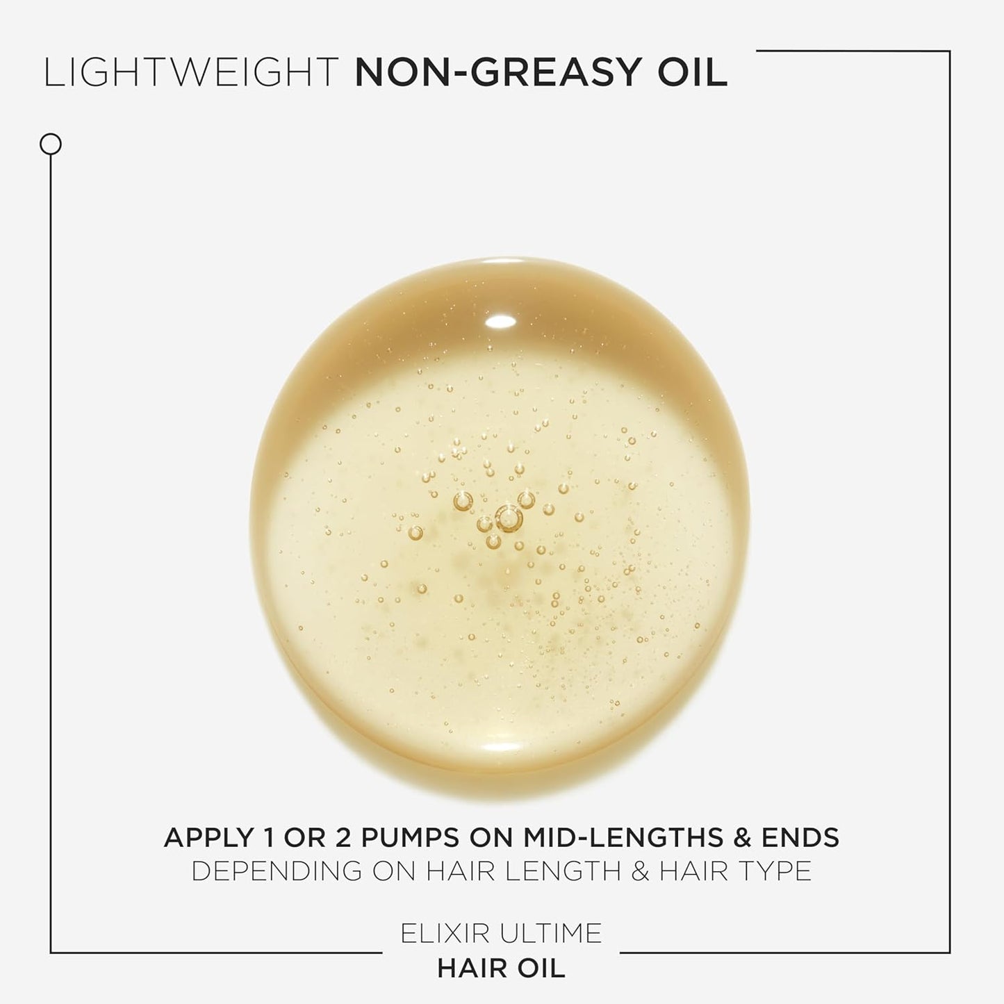 Kerastase Elixir Ultime Hair Oil - Hydrating Frizz Control & Shine Enhancer | Nourishing Wild Camellia Extract