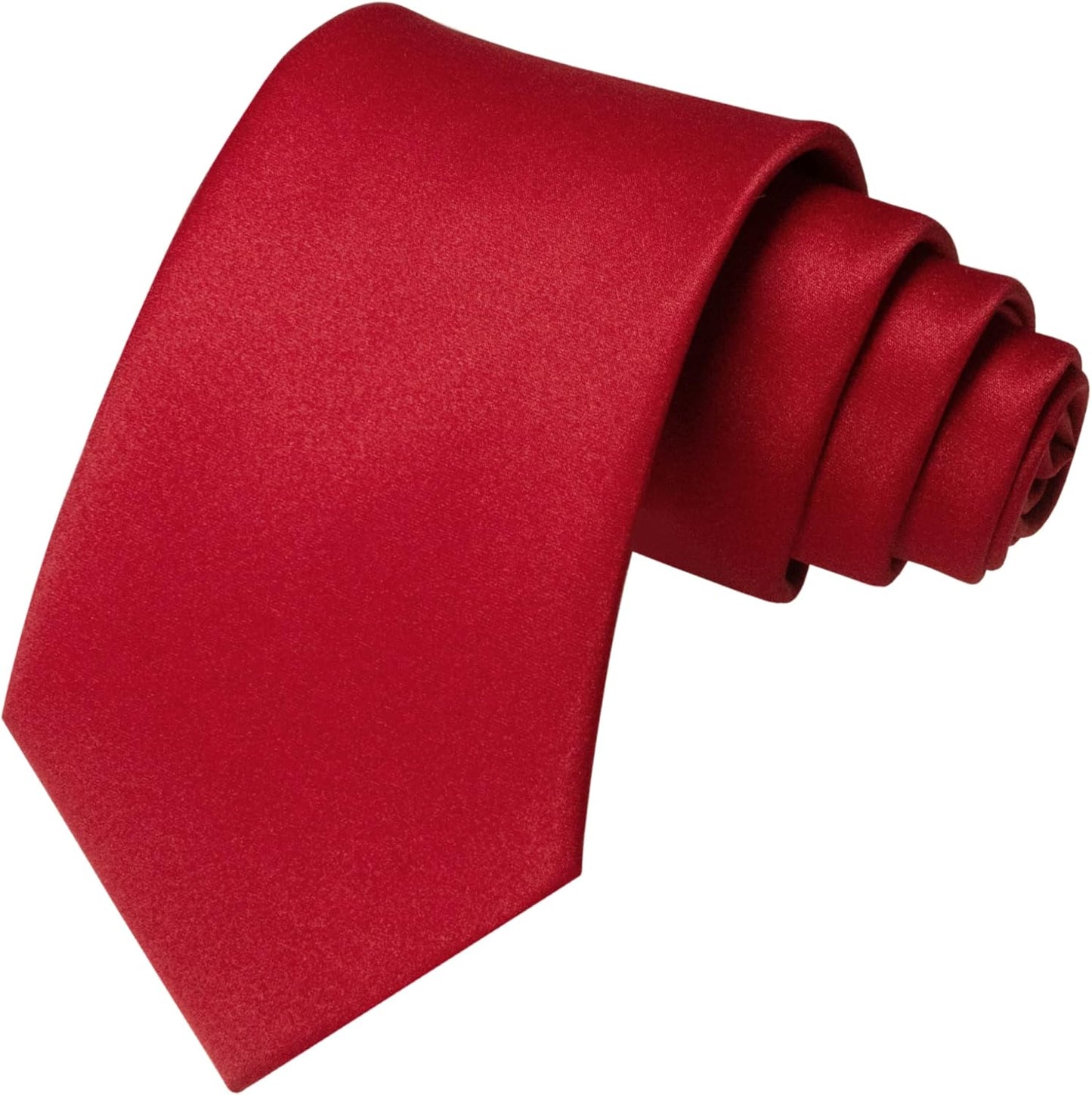 Solid Color Tie for Men - Business & Wedding Necktie | Elegant Design