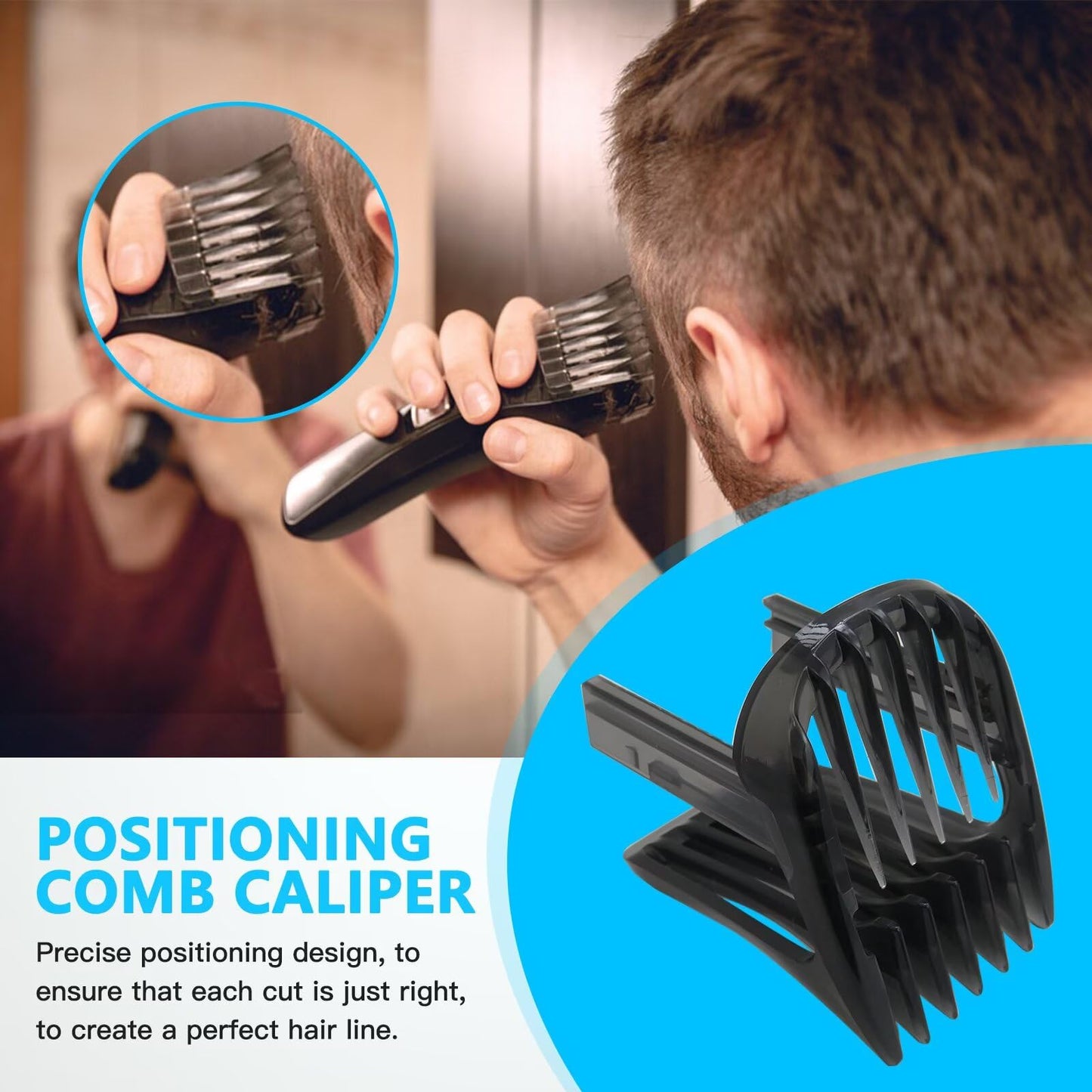 KOGUNXU New Electric Trimmer Hair Clipper Guide Comb Fit for Philip HC3400 HC3410 HC3420 HC3422 HC3426 HC5410 HC5440 HC5442 HC5446 HC5447 HC5450 HC7452