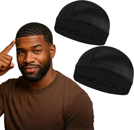 Wave Caps for Men - Premium Compression Durag for 360, 540, 720 Waves | Adjustable Fit