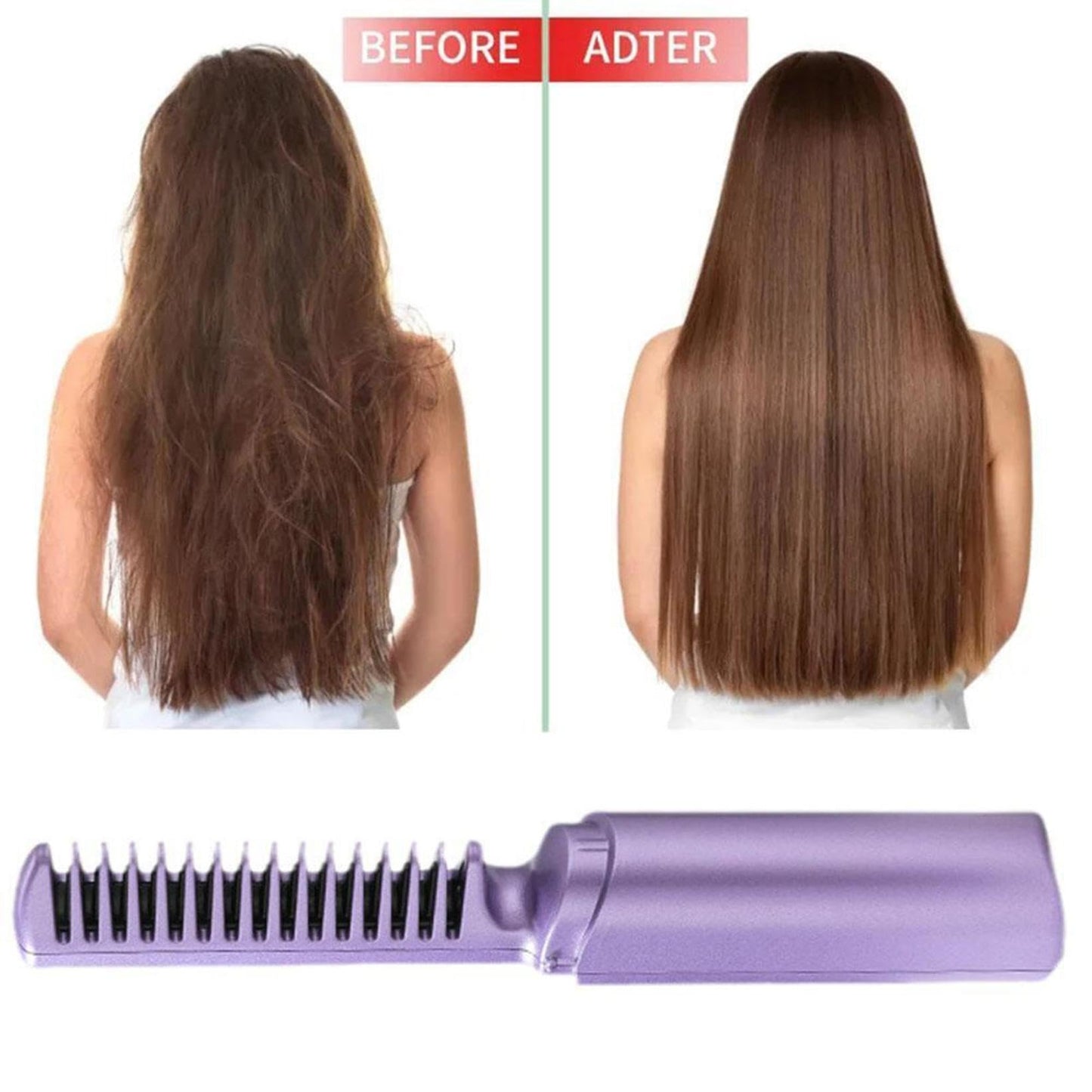 Sothread 5pc Straightener Split End Remover Device 3 in 1 Hair Straightener Curler and Trimmer for Dry Damaged Brittle Hair with Cord