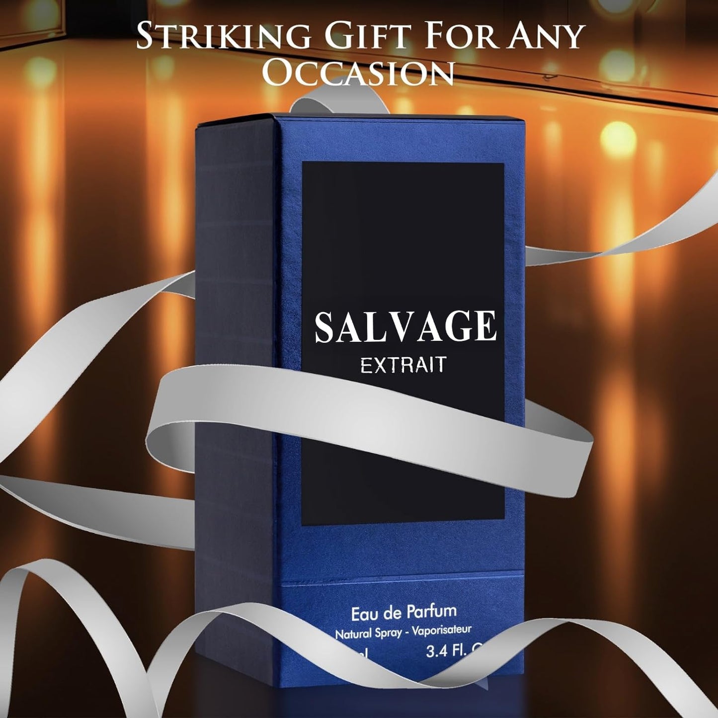 Extrait Eau De Parfum for Men - Grapefruit & Spices | Lavender & Wood Notes | 100ml Elegant Cologne for Everyday Wear