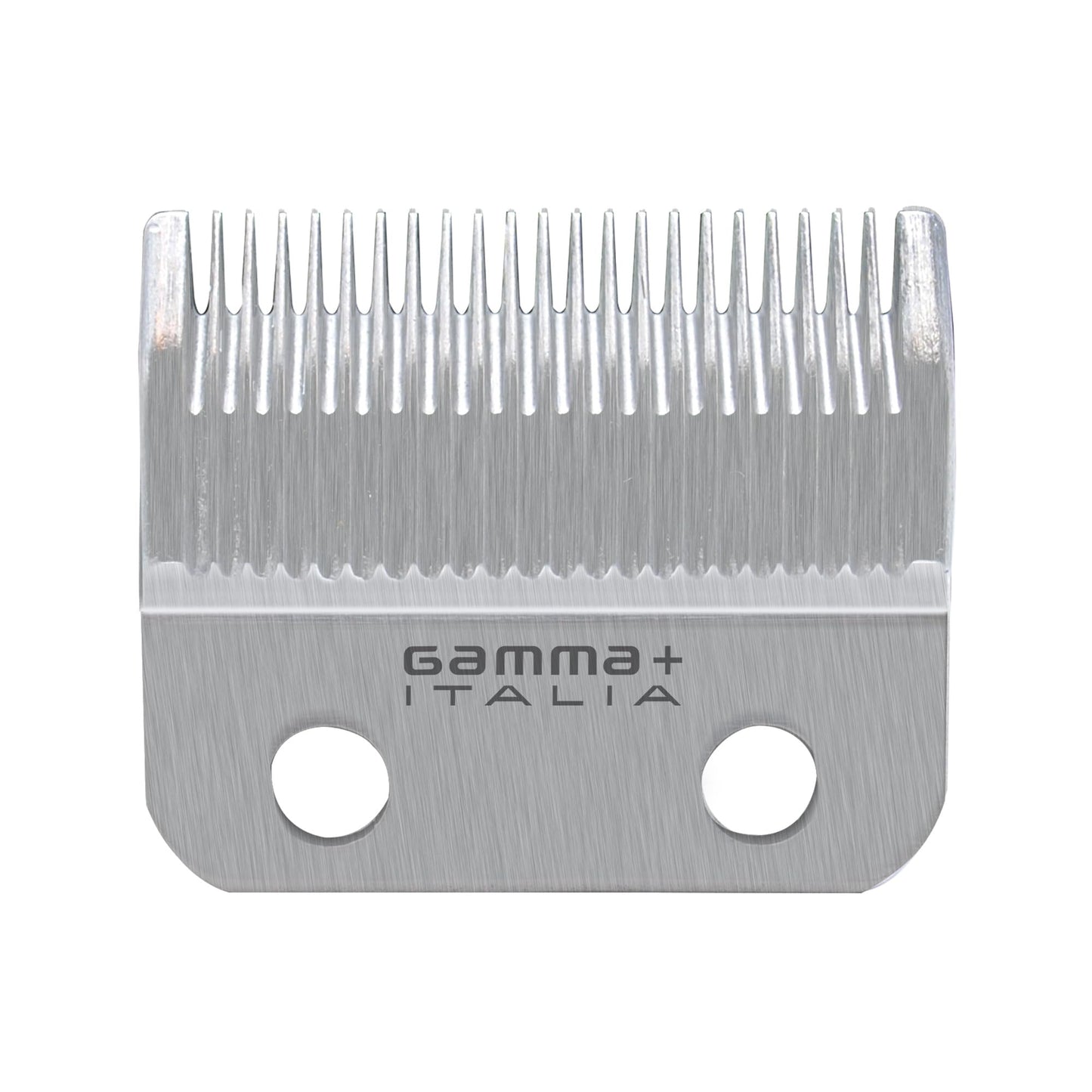 GAMMA+ Replacement Fixed Stainless Steel Taper Hair Clipper Blade with Stainless Steel Shallow Tooth 2.0 Cutter Set