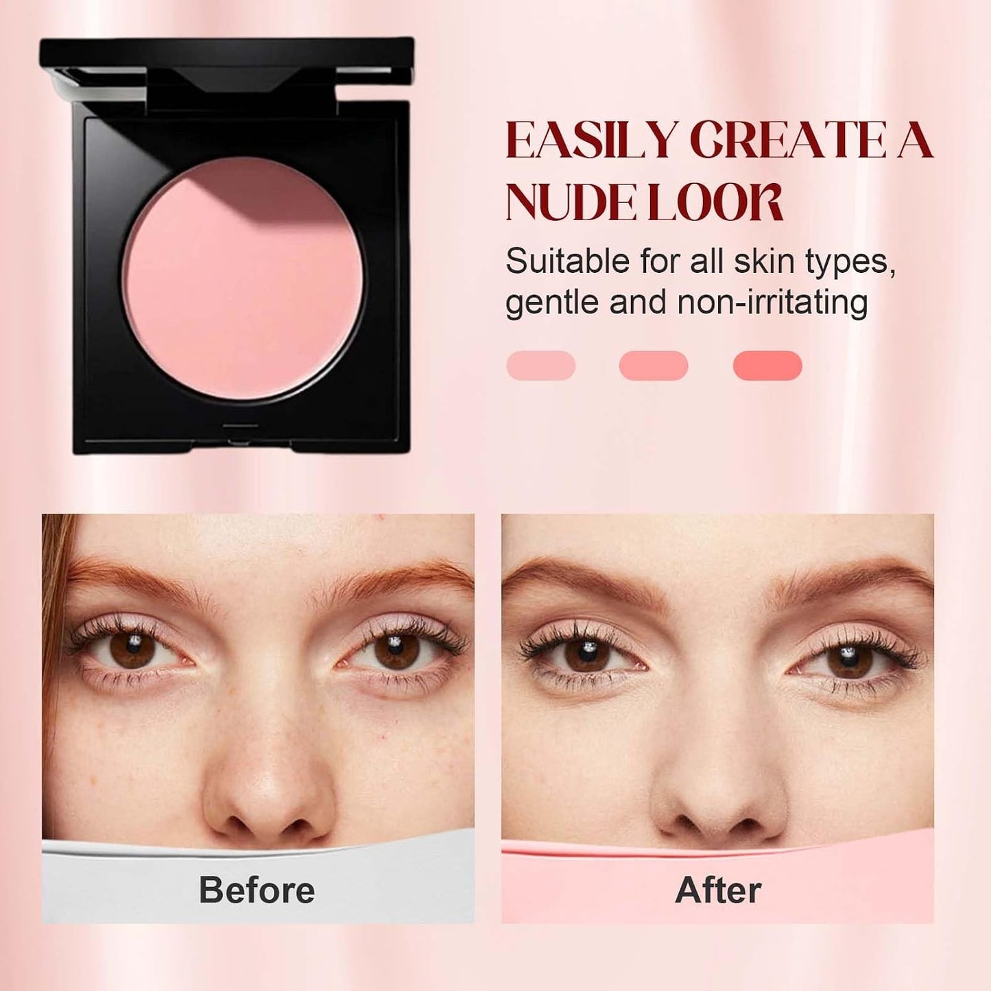 Under Eye Brightener Concealer - Hydrating Dark Circle Concealer for Women | Moisturizing Waterproof Formula (1 Pc)