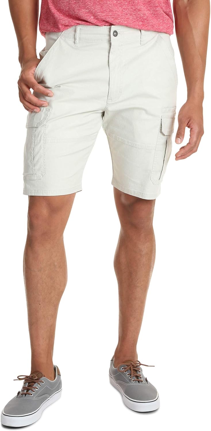 Men's Classic Cargo Stretch Shorts - Wrangler Authentics | Comfortable Fit, Versatile Style