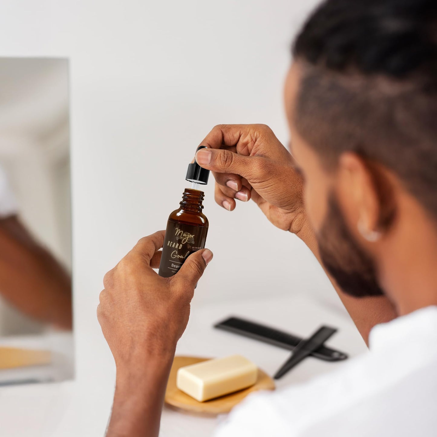 Major Beard Goals Beard Oil – Deep Conditioning & Nourishing Beard Care – Hydrating Beard Oil for Healthy Growth – Moisturizes with Natural Ingredients for a Healthy Beard