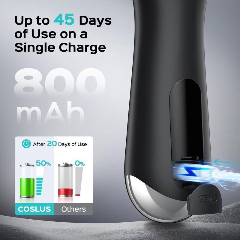 COSLUS FBS03 Face Scrubber Facial Cleansing Brush: 2 in 1 Spin and Vibration Patented, Silicone Electric Exfoliator Scrubber with Automatic Foaming, Waterproof Face Cleanser Brush for Men and Women