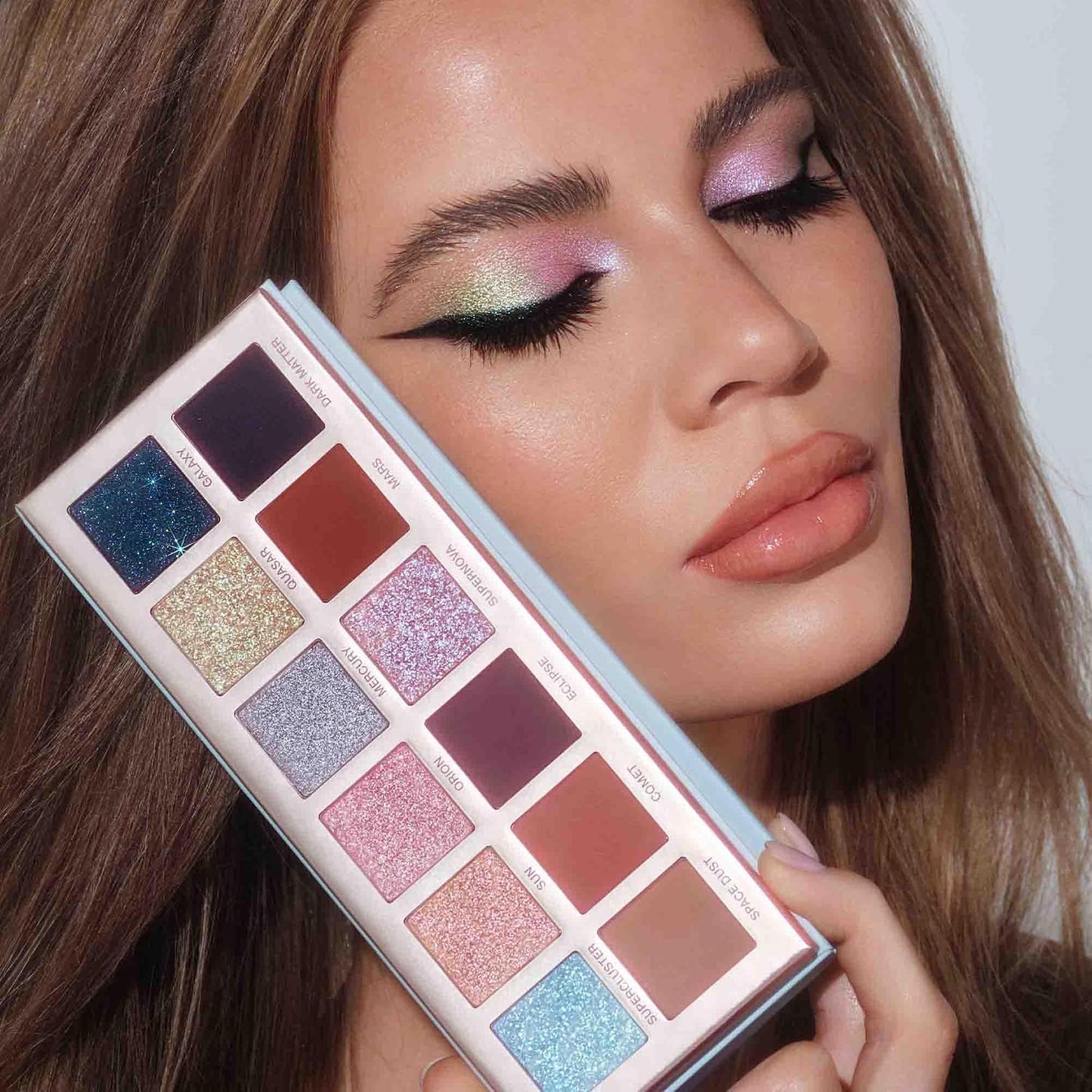 Cosmos Eyeshadow Palette - Vibrant Shades for Stunning Eye Looks | 14 Pigmented Colors